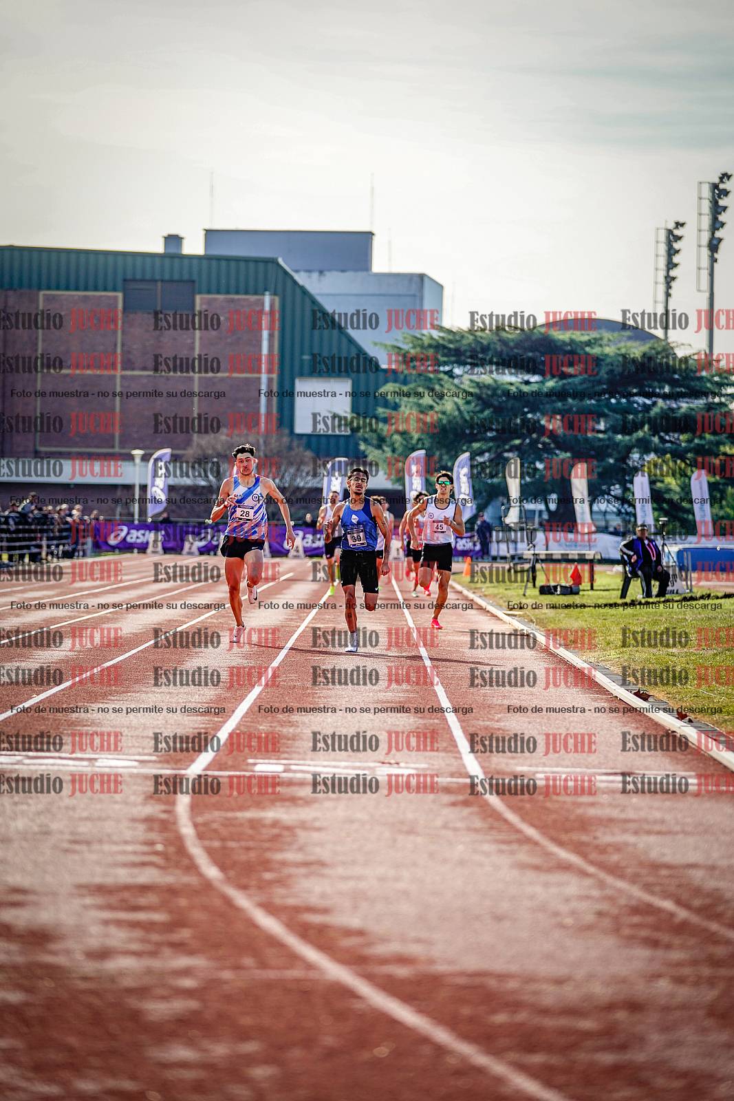 Fotos de los 800 m de varones