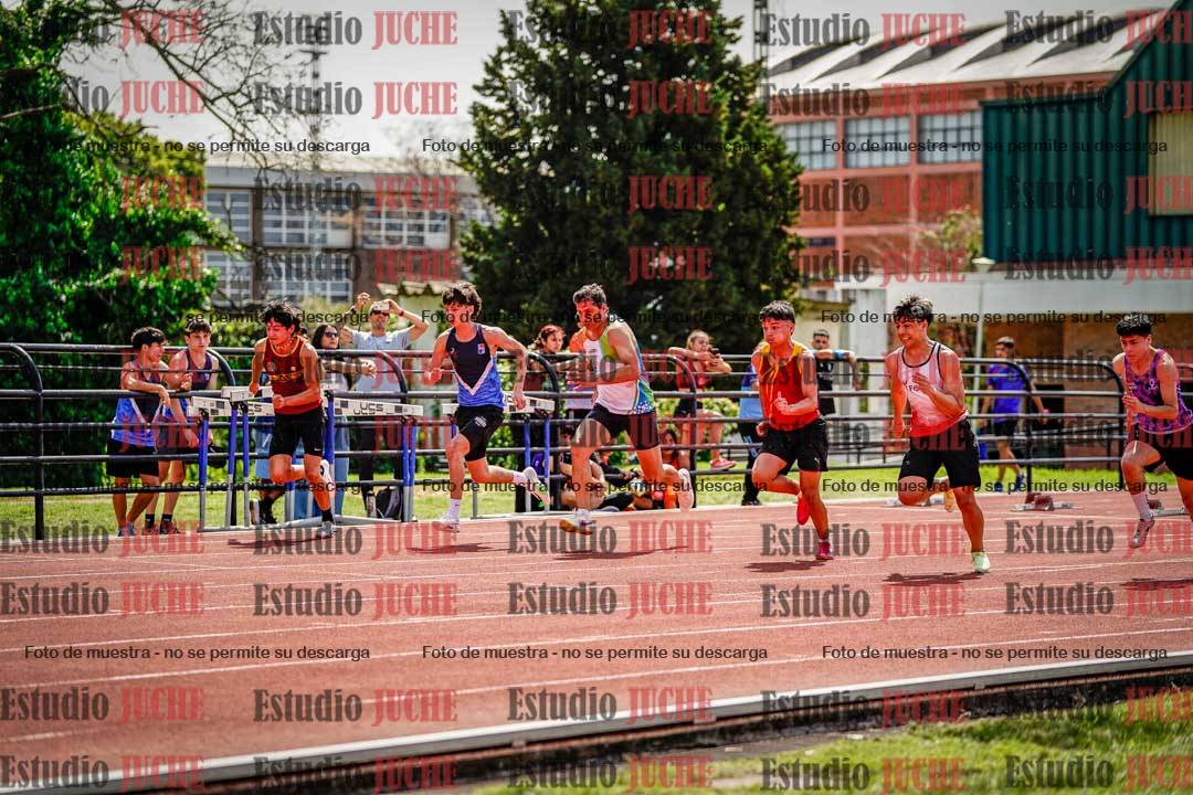 Fotos de los 100 m de varones