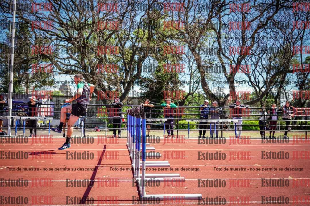 Fotos de los 110 m con vallas de varones