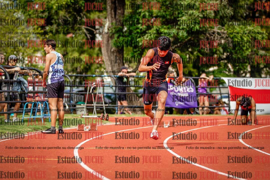 Fotos de los 200 m de varones