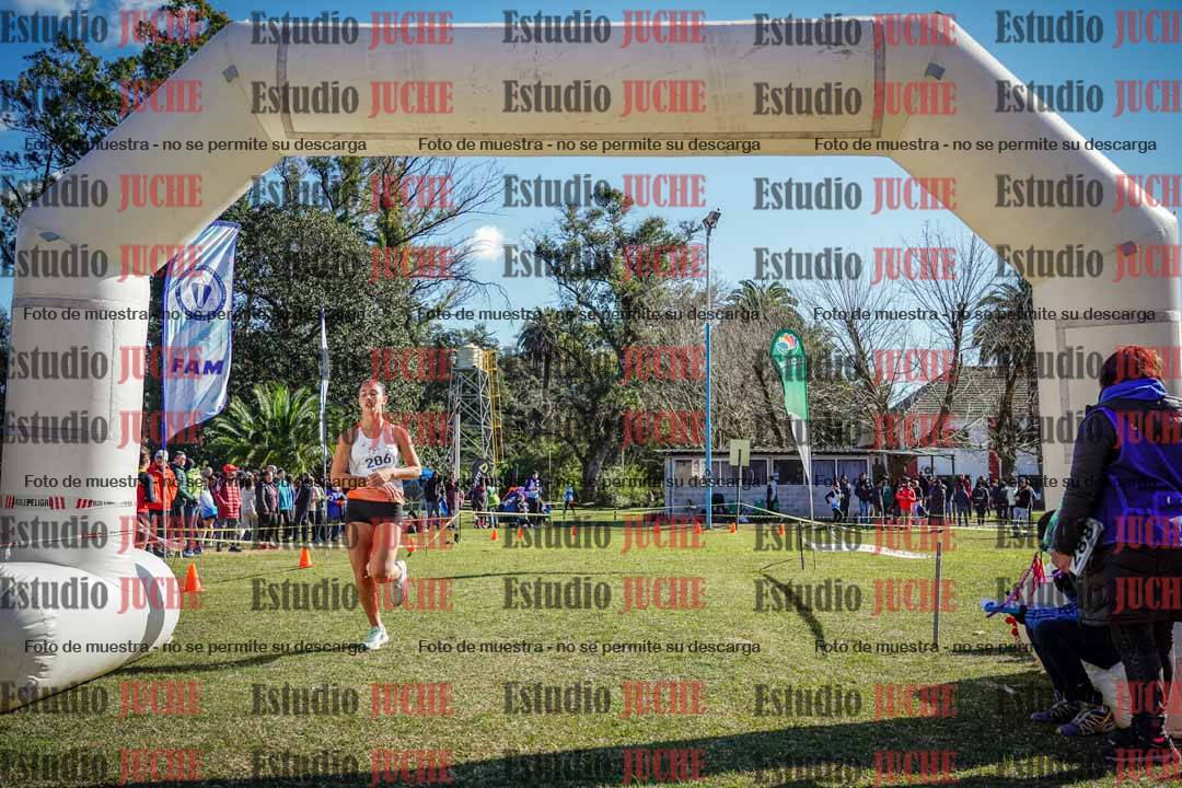 Fotos de la llegada del cross de 3000 m