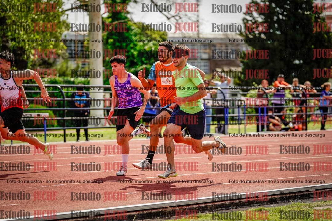 Fotos de los 100 m de varones