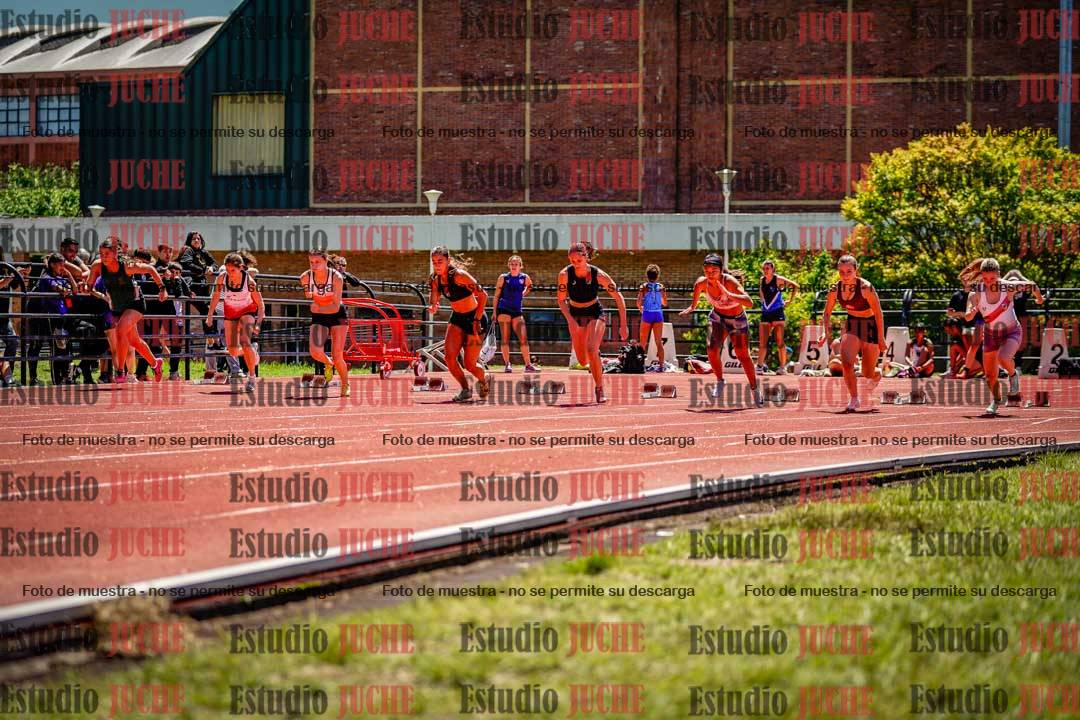 Fotos de los 100 m llanos de mujeres