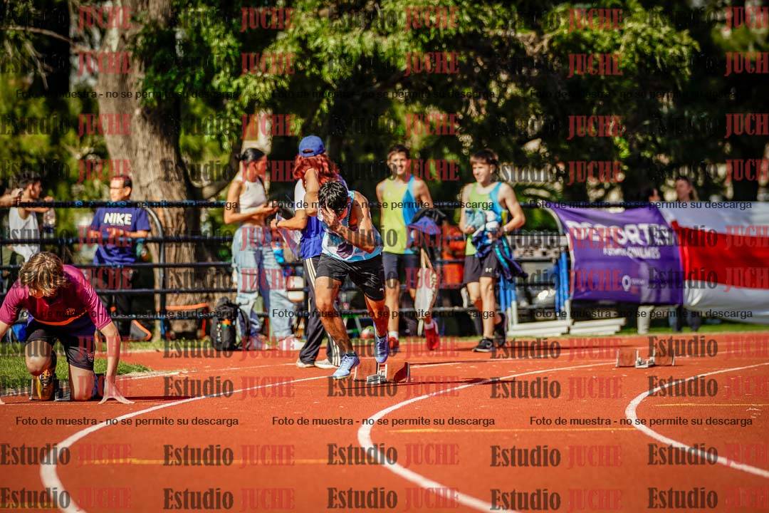 Fotos de los 200 m llanos de varones