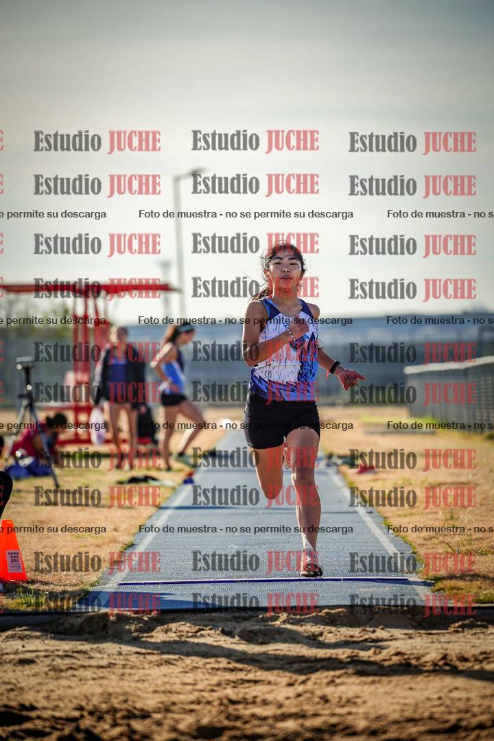 Fotos del salto en largo de mujeres