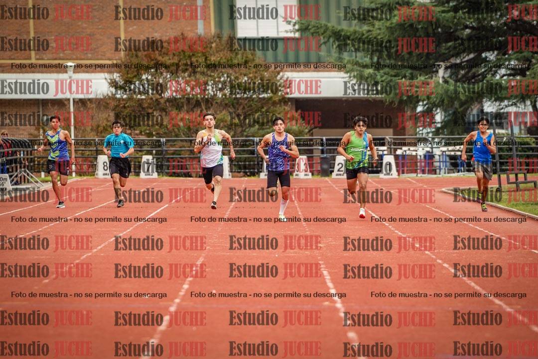 Fotos de los 200 m llanos de varones