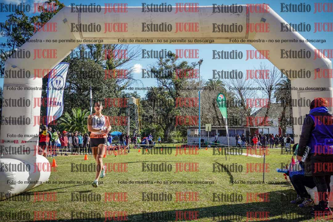 Fotos de la llegada del cross de 3000 m