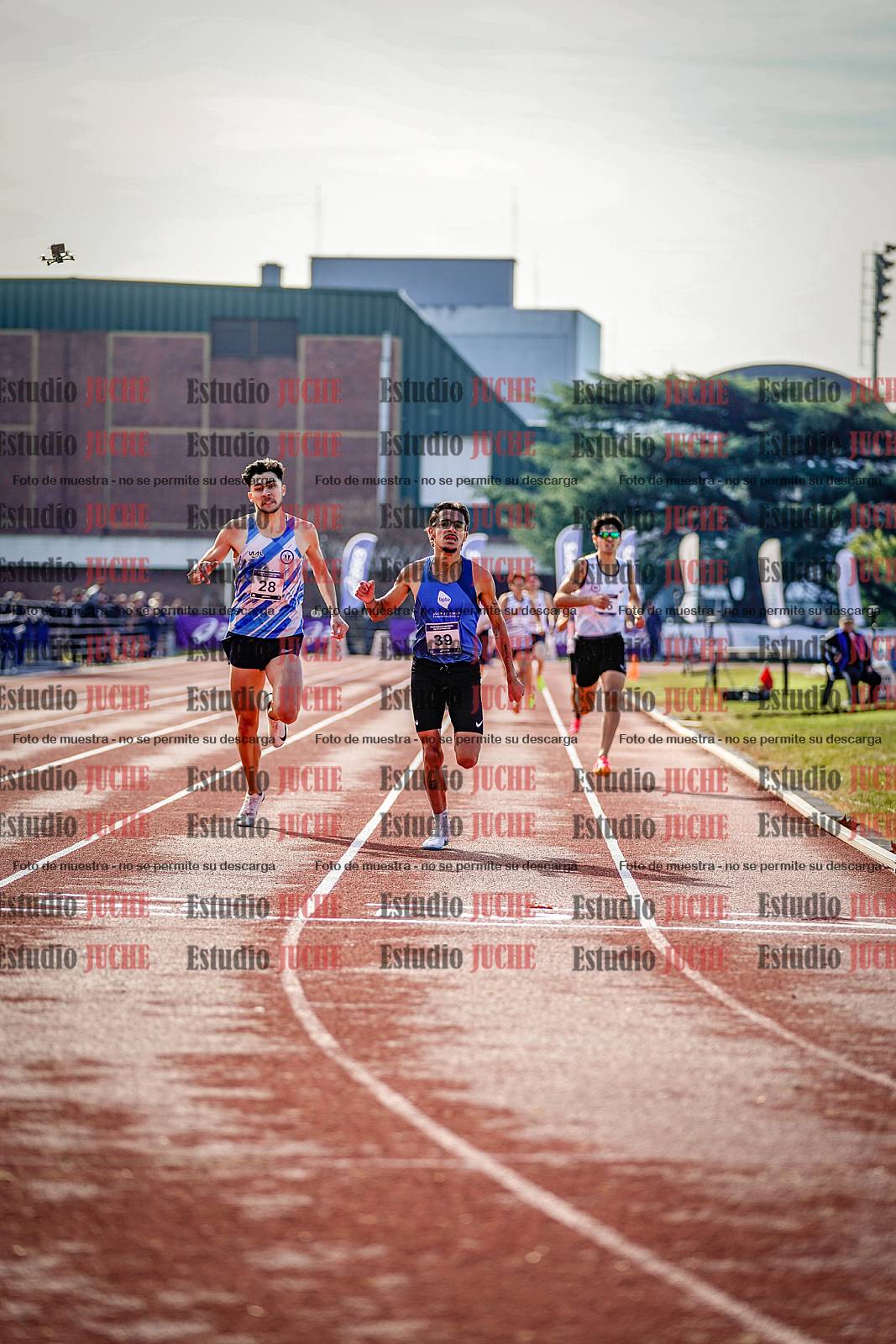 Fotos de los 800 m de varones