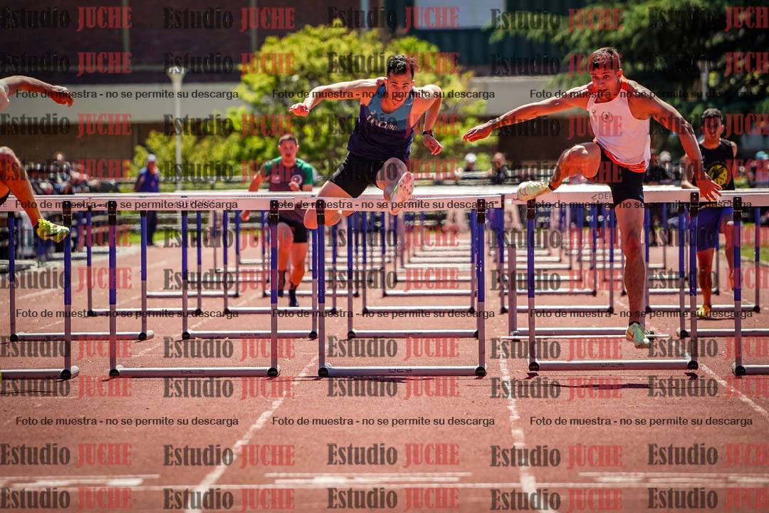 Fotos de los 110 m con vallas de varones