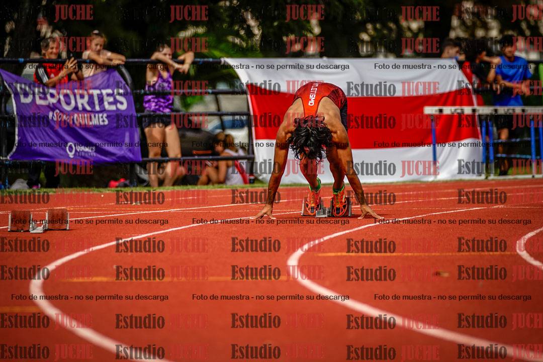 Fotos de los 200 m de varones