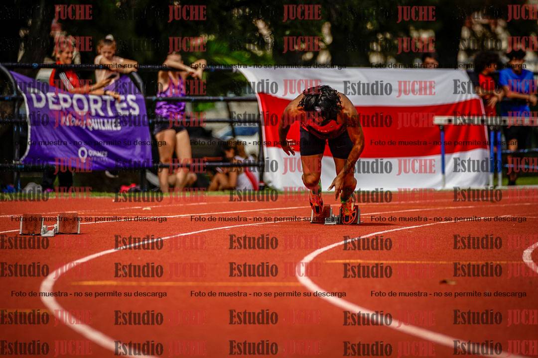 Fotos de los 200 m de varones