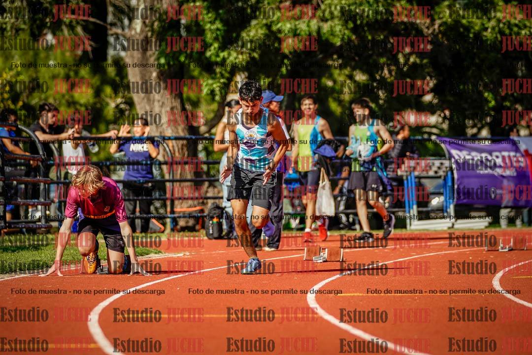 Fotos de los 200 m llanos de varones