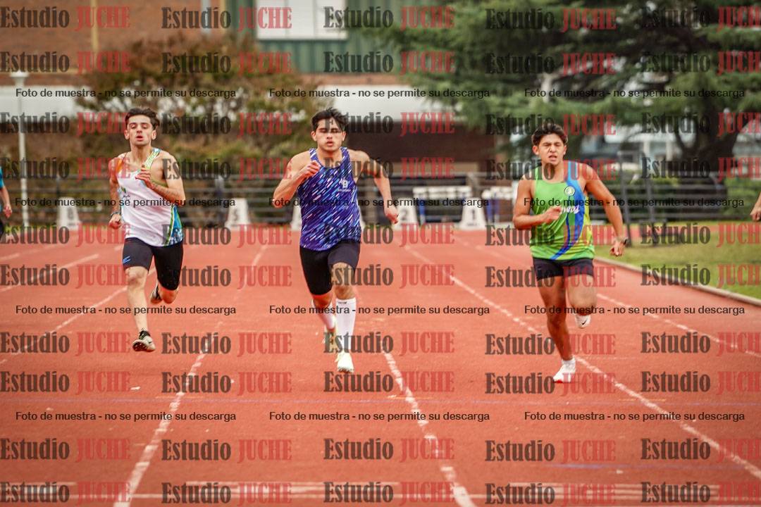 Fotos de los 200 m llanos de varones