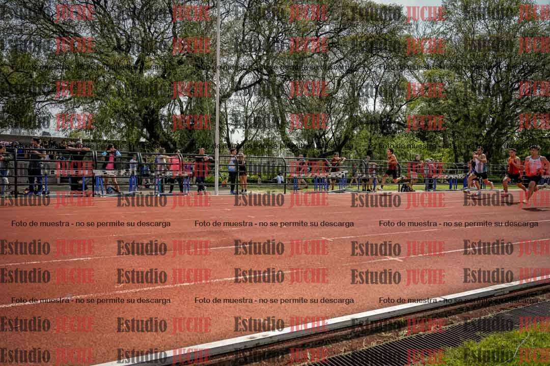 Fotos de los 100 m de varones