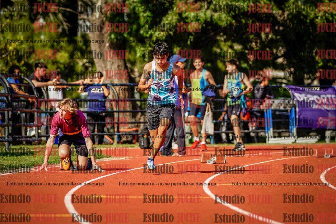 Fotos de los 200 m llanos de varones