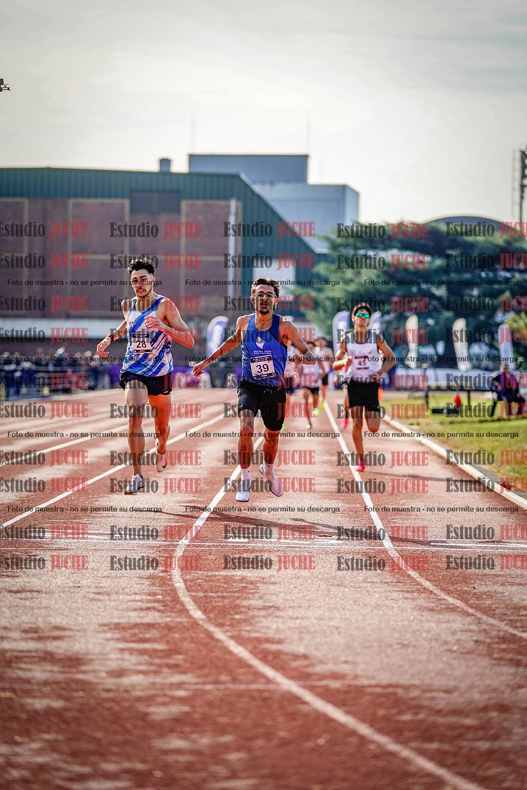 Fotos de los 800 m de varones