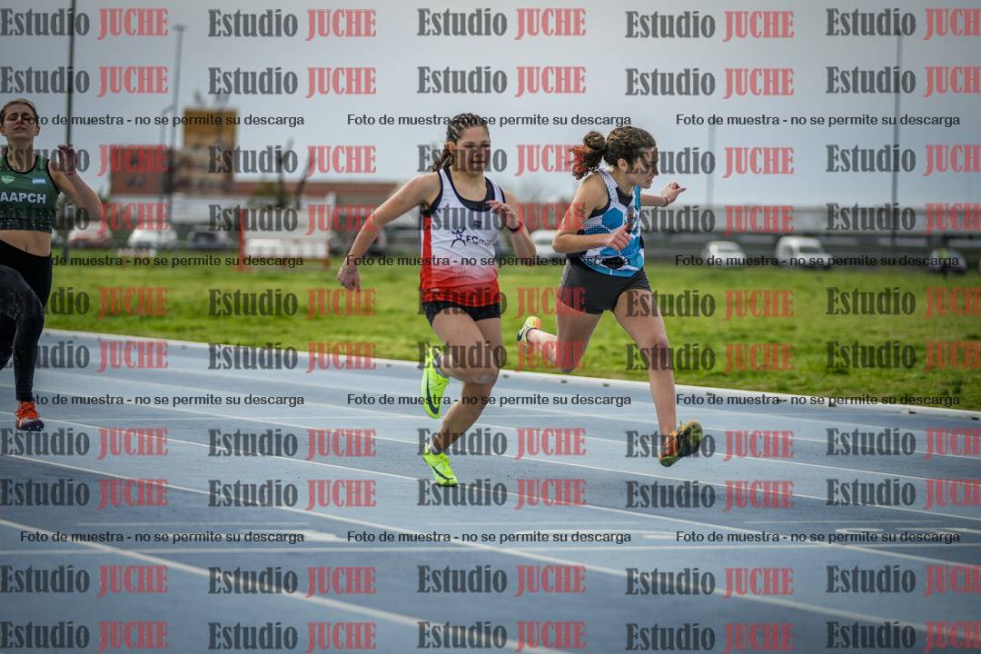 Fotos de los 100 m llanos de mujeres - U17 (FINAL)