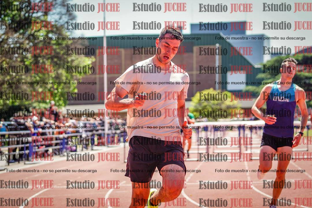 Fotos de los 110 m con vallas de varones