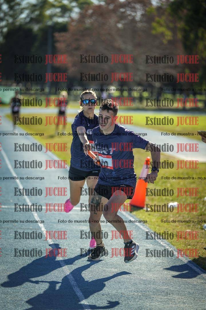 Fotos durante los relevos