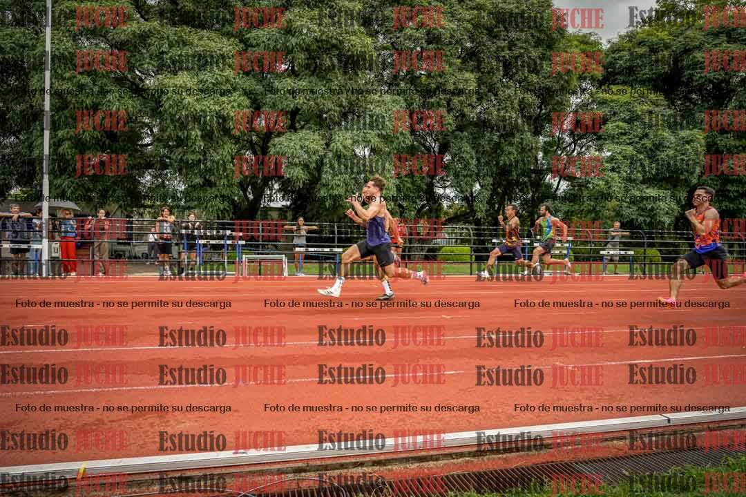 Fotos de los 100 m llanos de varones