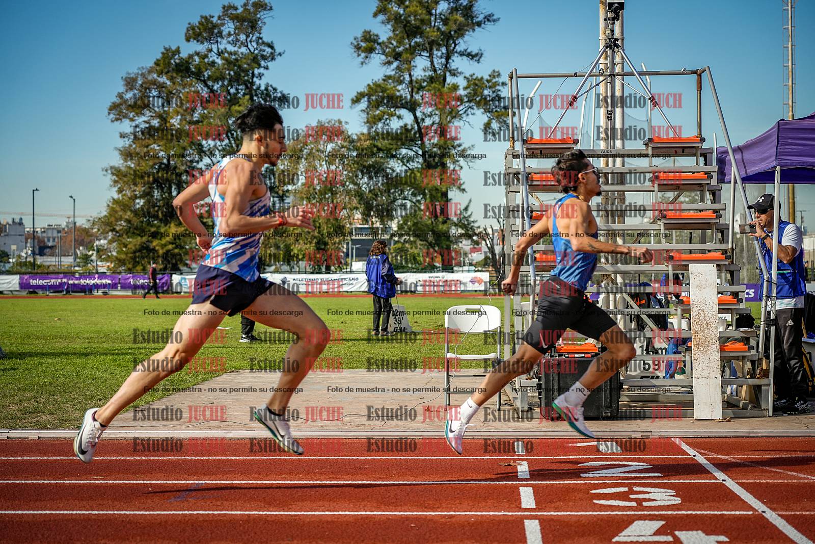 Fotos de los 800 m de varones