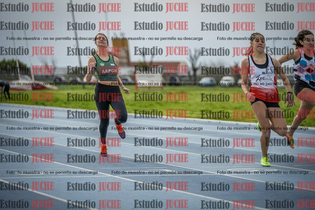 Fotos de los 100 m llanos de mujeres - U17 (FINAL)