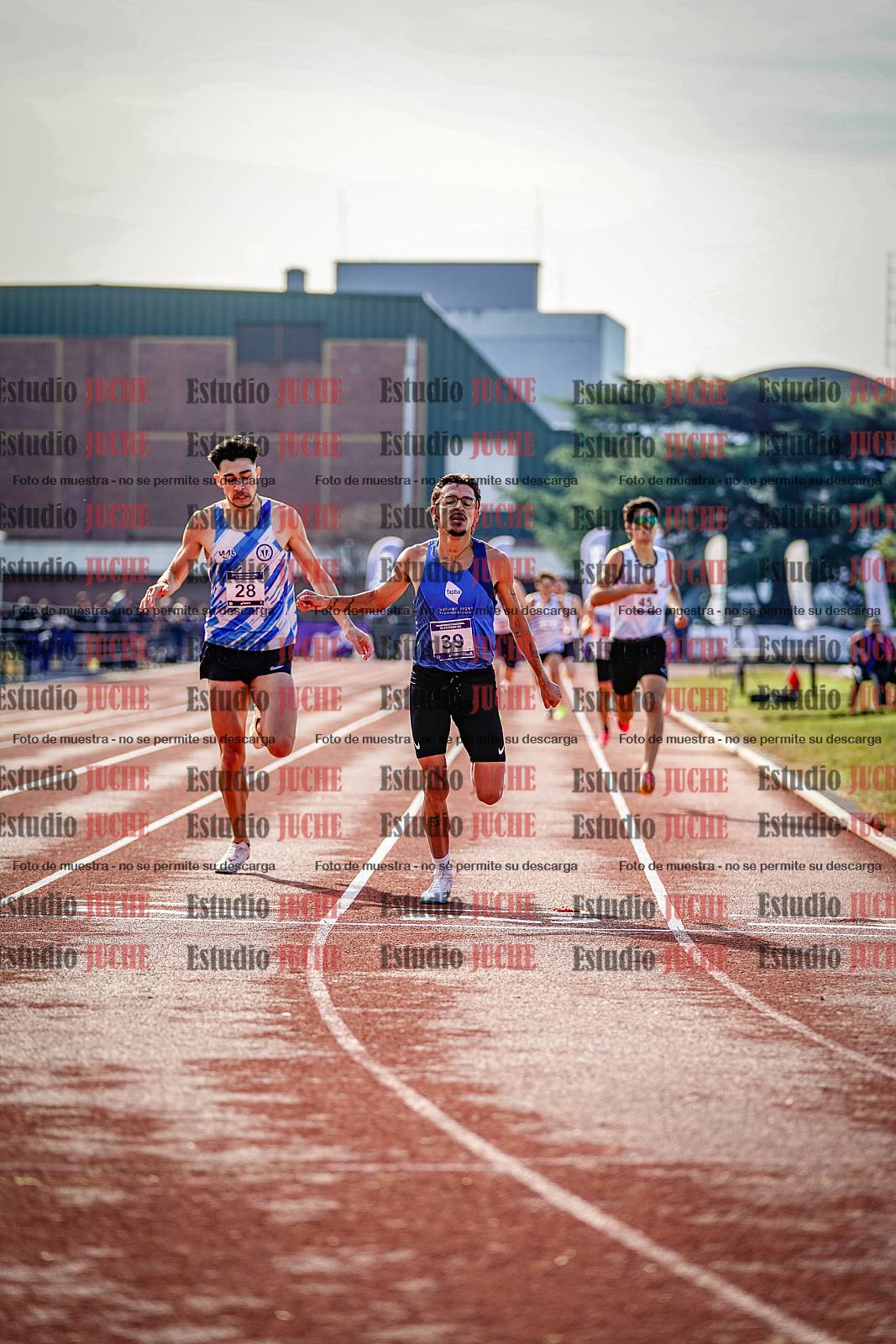 Fotos de los 800 m de varones