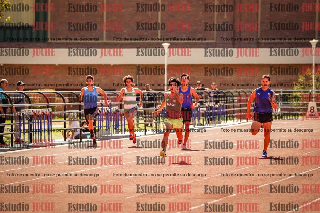 Fotos de los 400 m llanos de varones