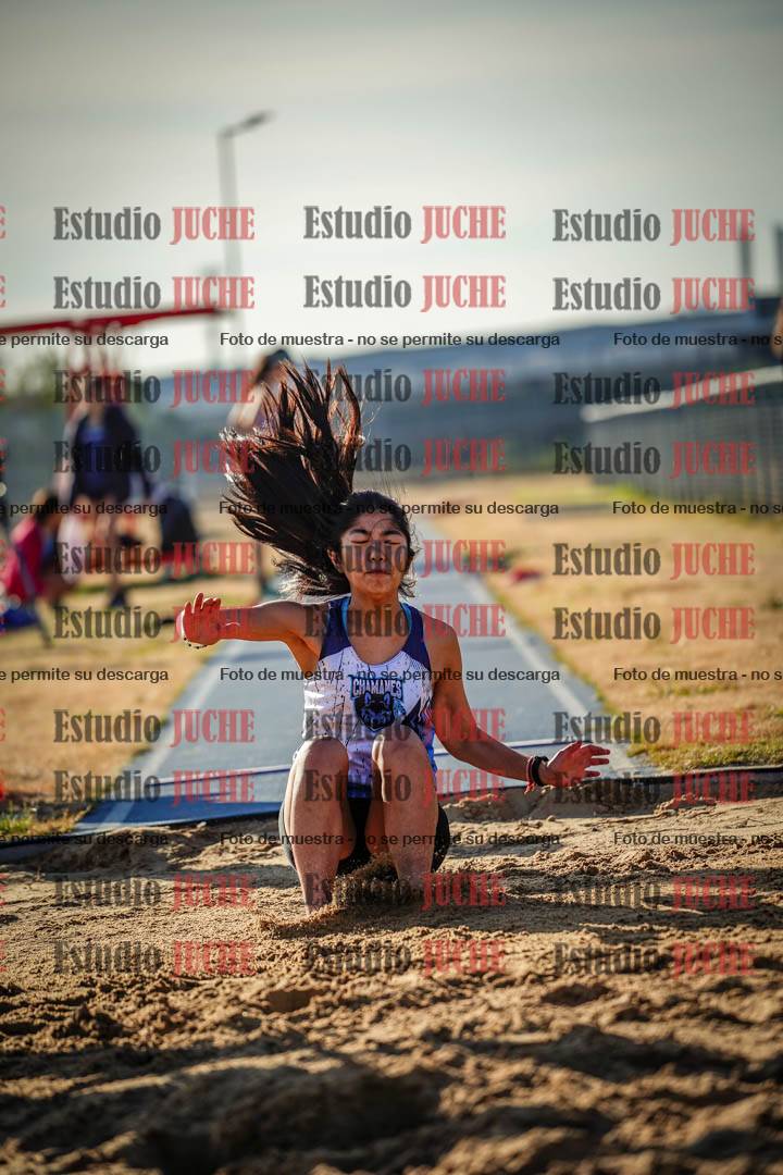 Fotos del salto en largo de mujeres