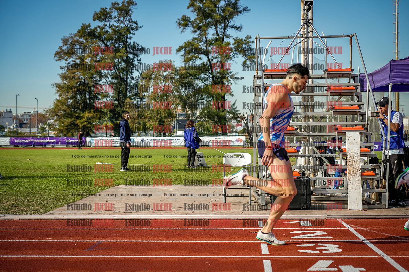 Fotos de los 800 m de varones