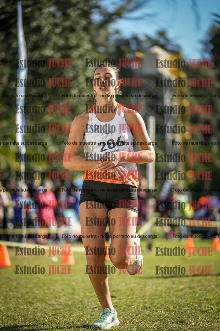 Fotos de la llegada del cross de 3000 m