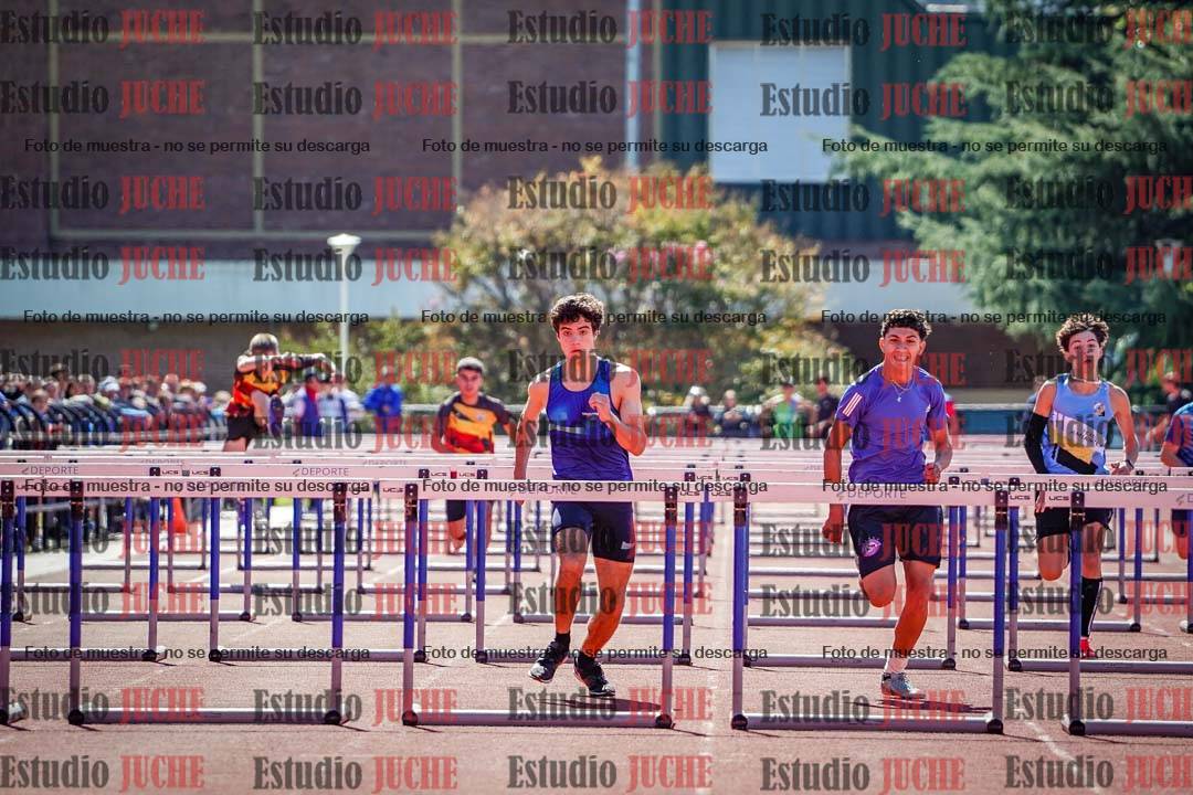 Fotos de los 110 m con vallas de varones