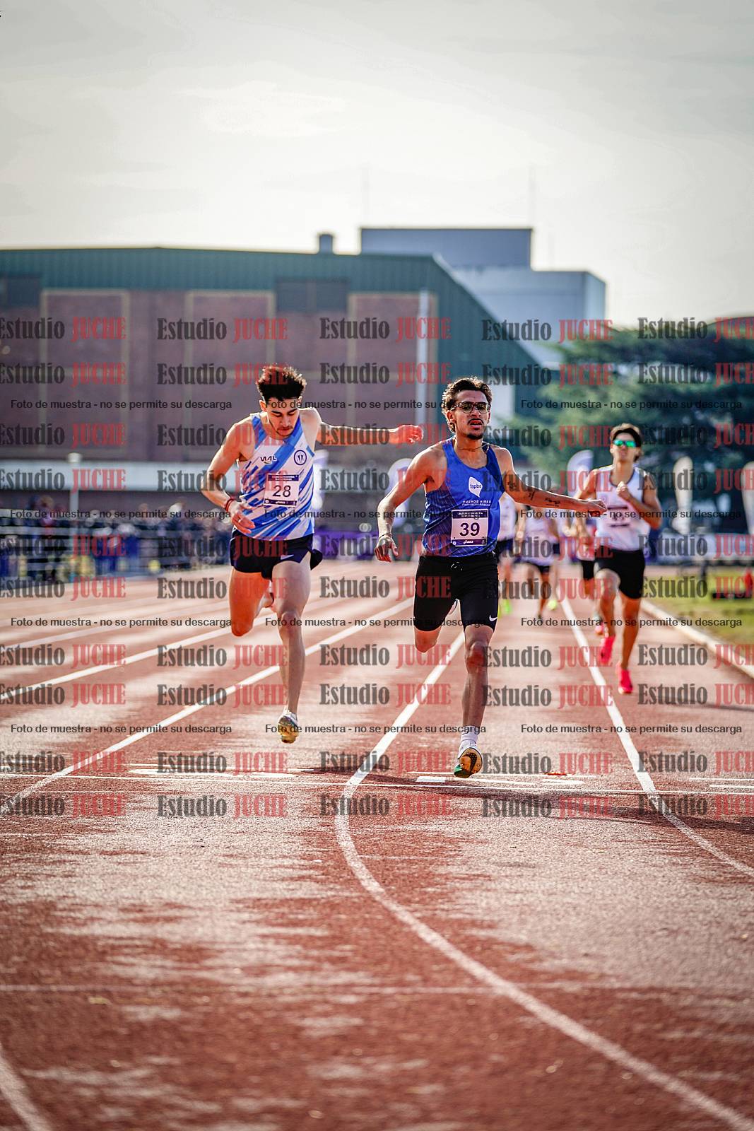 Fotos de los 800 m de varones