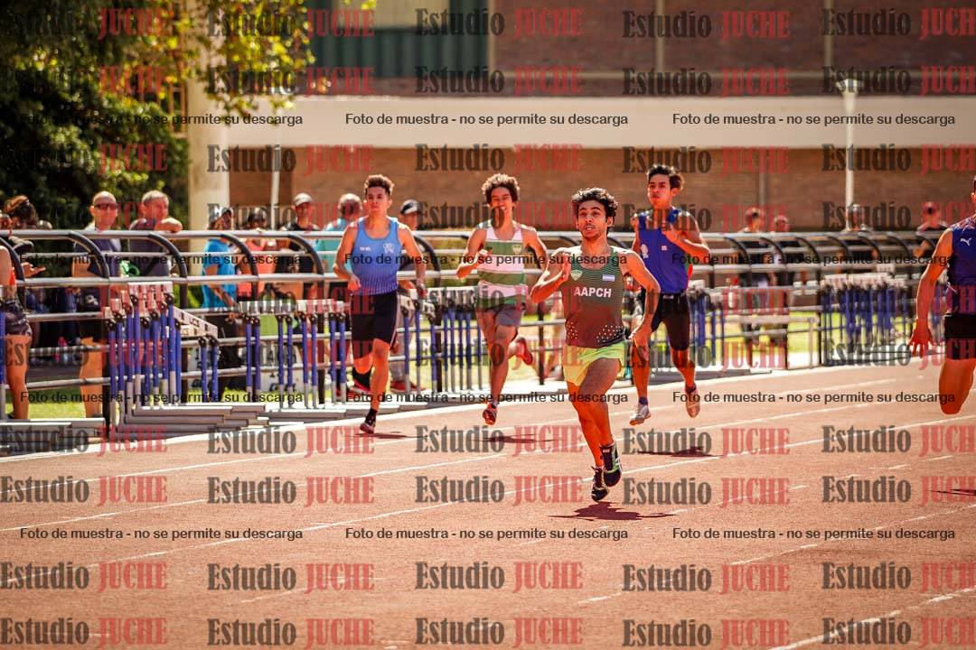 Fotos de los 400 m llanos de varones