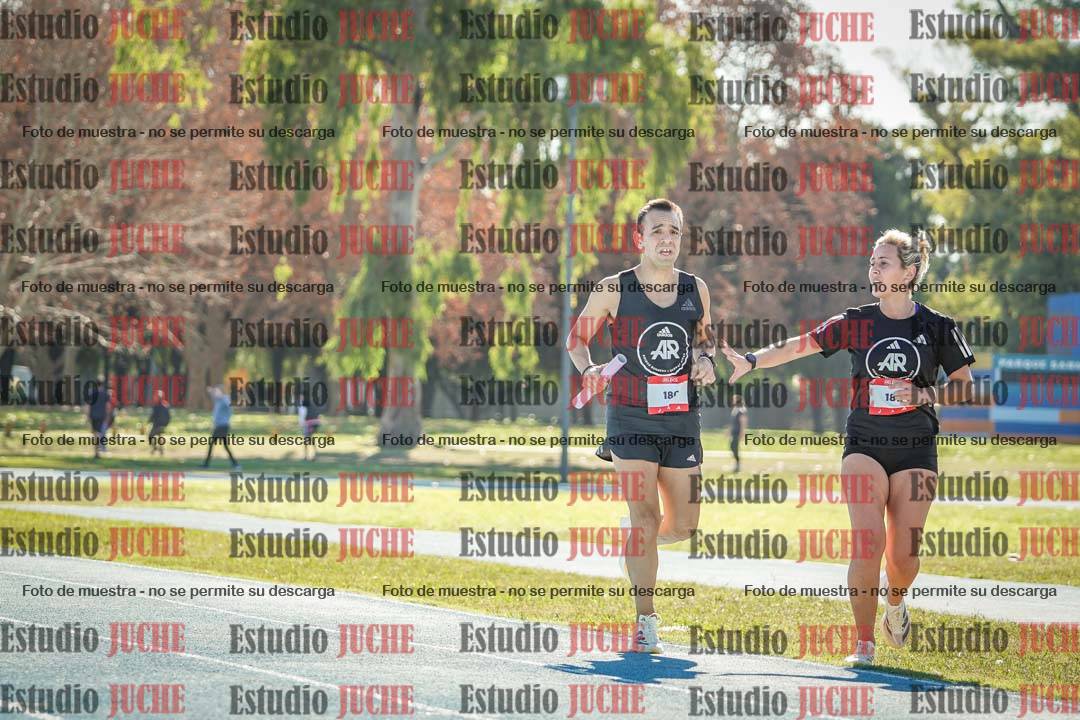 Fotos durante los relevos
