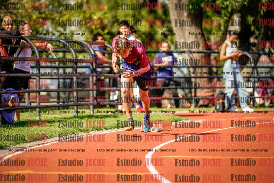 Fotos de los 200 m llanos de varones