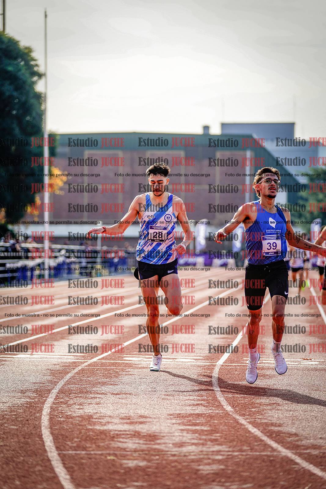 Fotos de los 800 m de varones