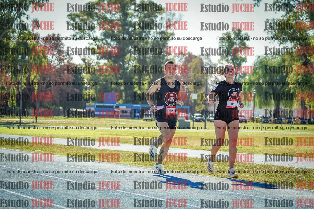 Fotos durante los relevos
