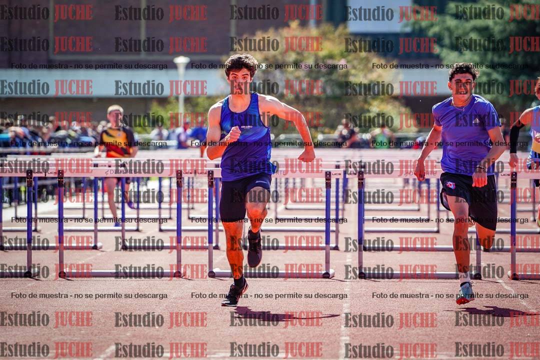 Fotos de los 110 m con vallas de varones