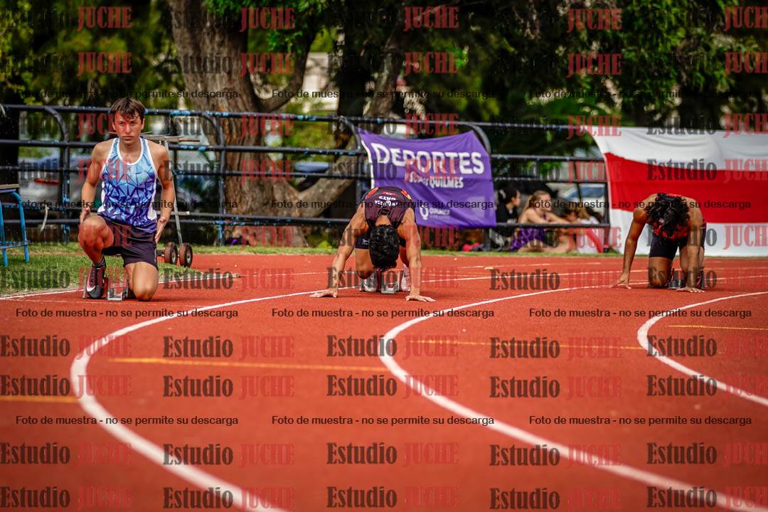 Fotos de los 200 m de varones