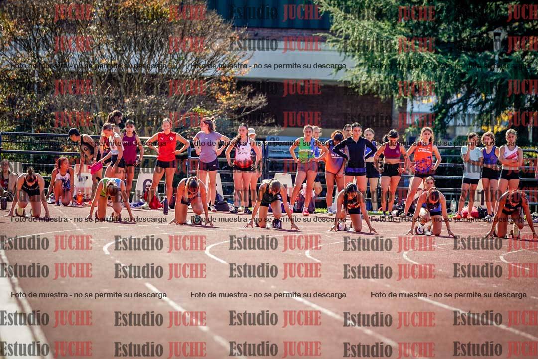 Fotos de los 100 m llanos de mujeres