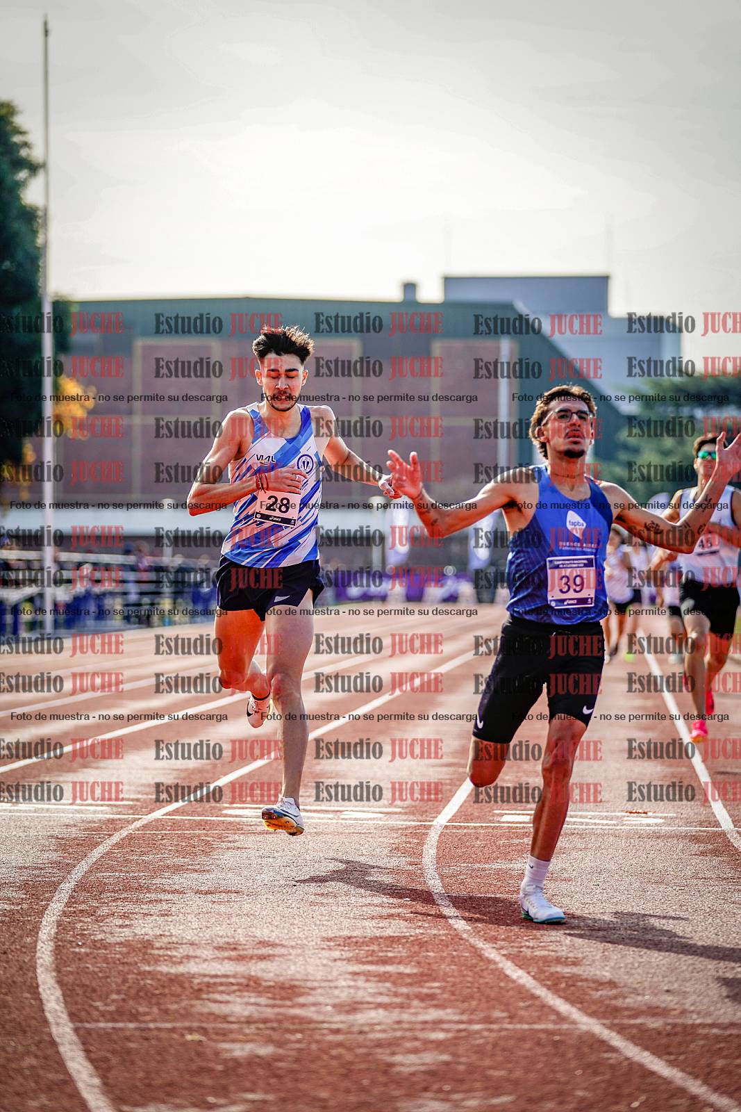 Fotos de los 800 m de varones