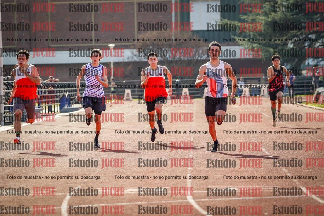 Fotos de los 200 m llanos de varones