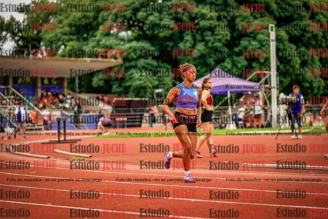 Fotos de los 400 m con vallas de mujeres