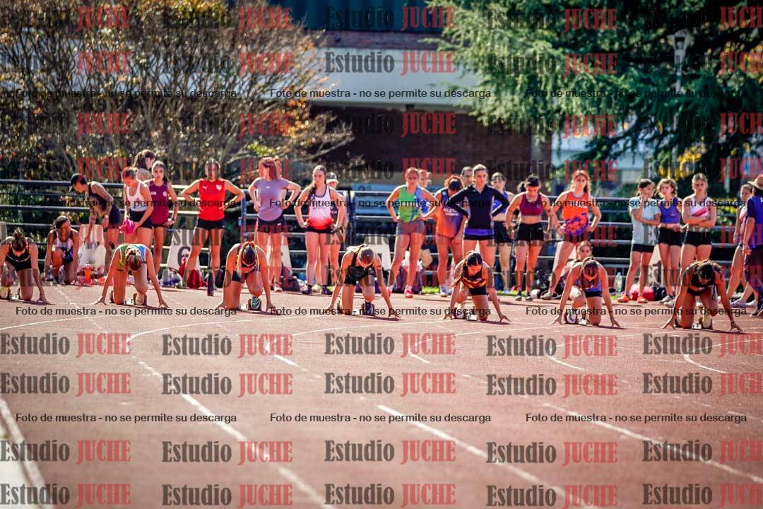 Fotos de los 100 m llanos de mujeres