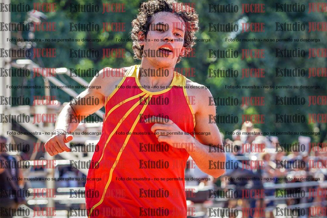 Fotos de los 100 m llanos de varones