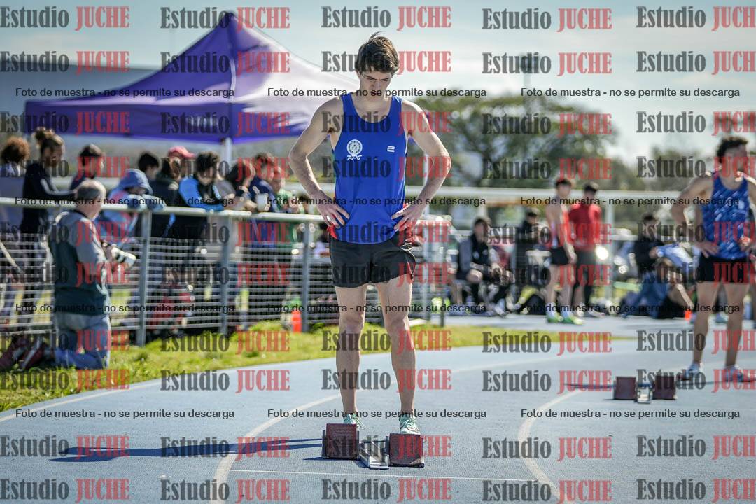 Fotos de los 400 m llanos de varones