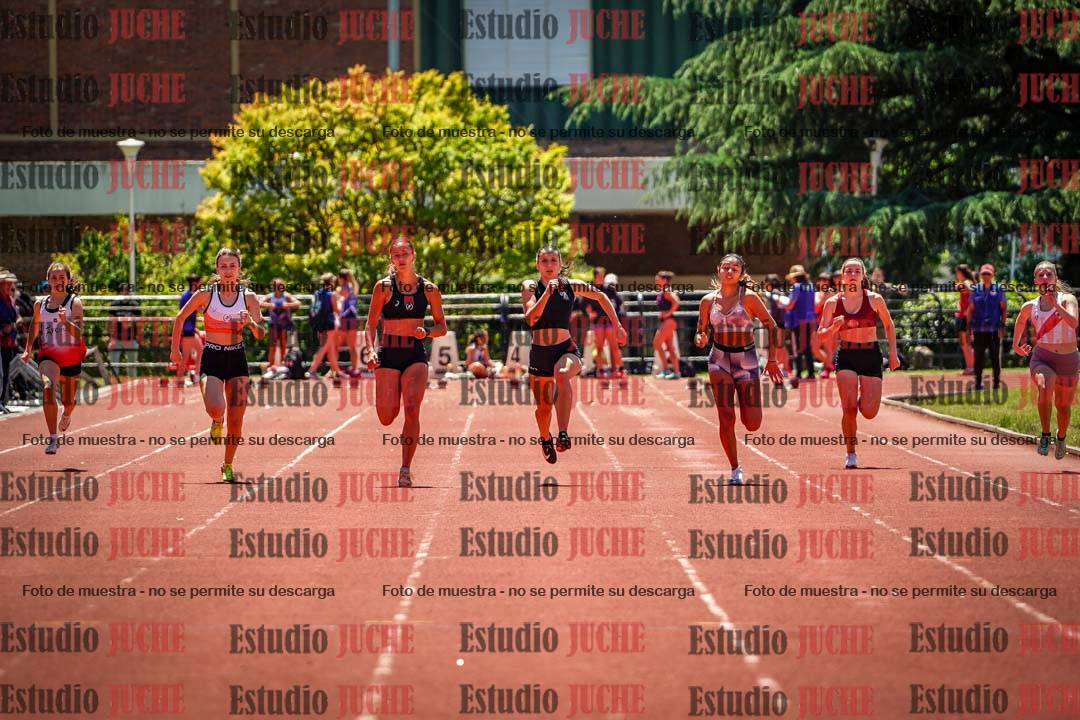 Fotos de los 100 m llanos de mujeres