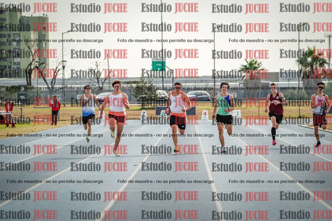 Fotos de los 200 m llanos de varones