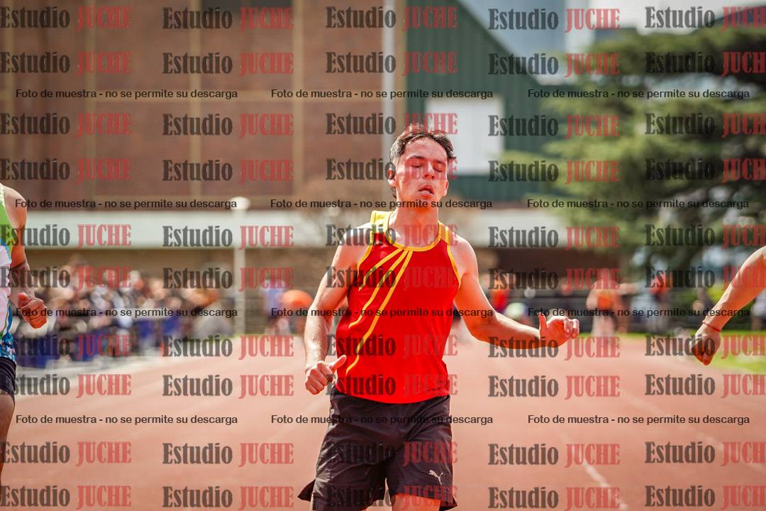 Fotos de los 100 m de varones
